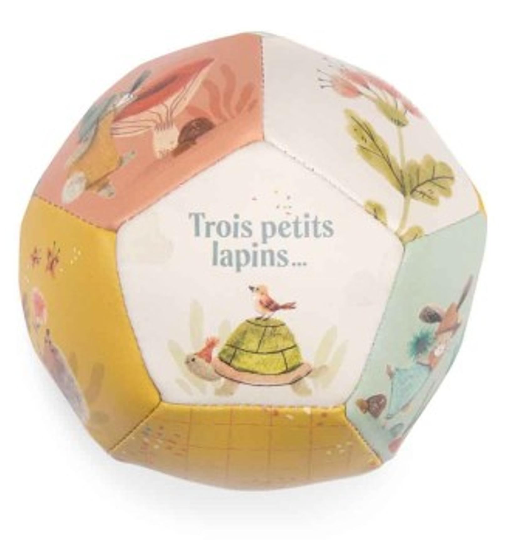 MOULIN ROTY Mekana lopta Trois Petits Lapins