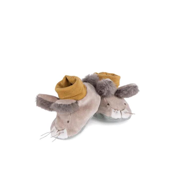 MOULIN ROTY Patofne za bebe Zeka Trois Petits Lapins, Sive