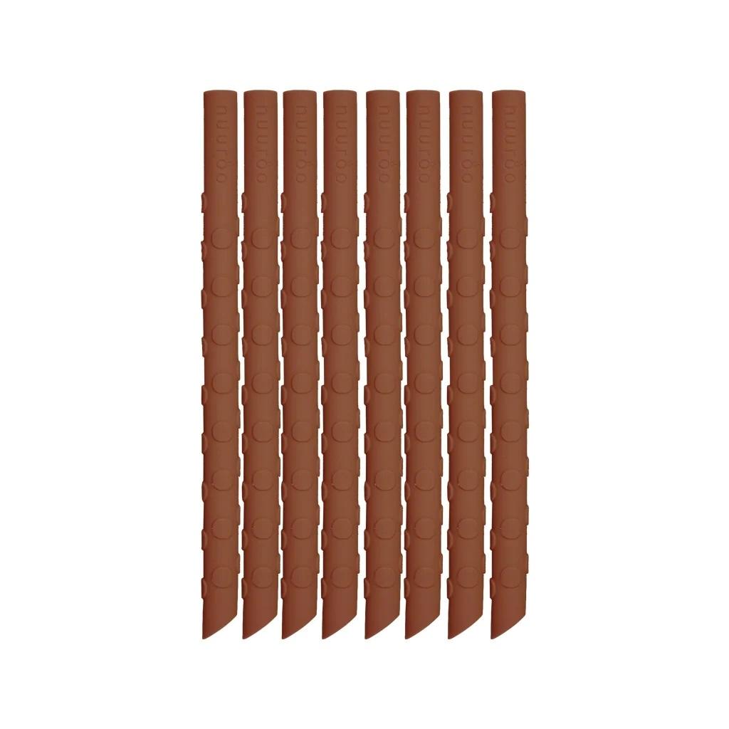 NUURO Slamčice Ada, Silikonske, 8 komada, Caramel Café