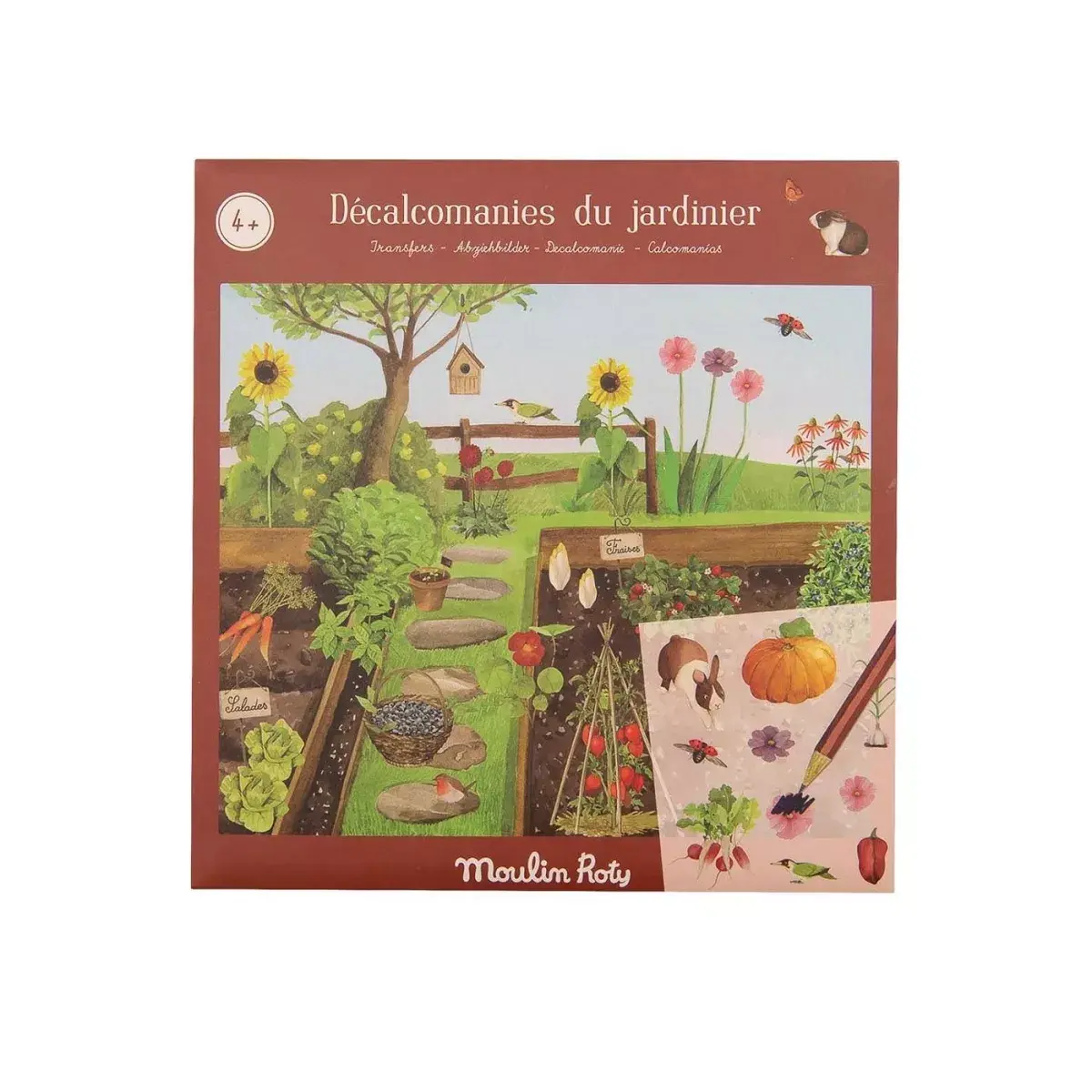 MOULIN ROTY Knjiga sa preslikačima Baštovan