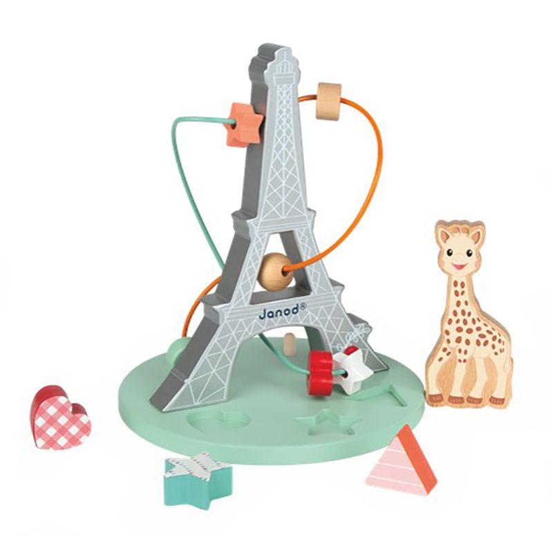 JANOD Lavirint Sophie la Girafe, Drveni