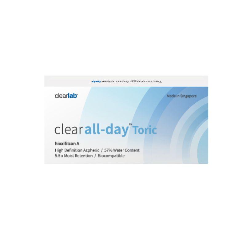 Clearlab Mesečna sočiva za astigmatizam clear all-day Toric, 3 komada