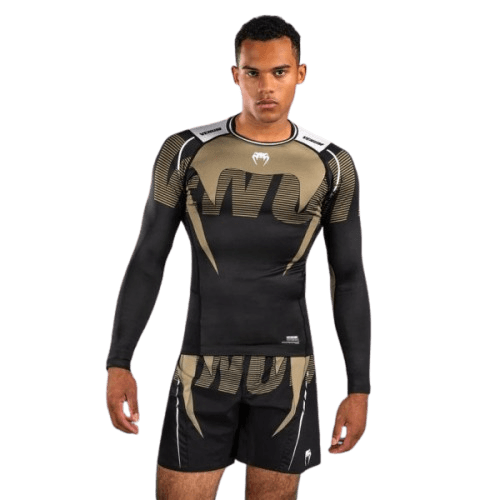 Venum Kompresiona majica Rashguard Adrenaline, Dugi rukav, Crni
