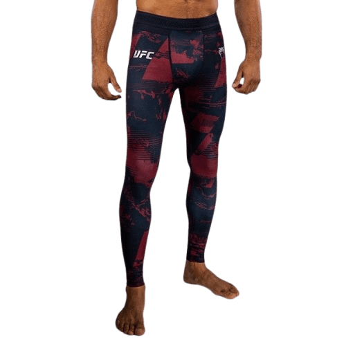 Venum Muške sportske helanke UFC Zenith Authentic Fight Week, Maskirne, Crveno-crne