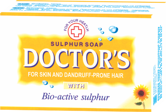DOCTOR'S Sapun za kožu i kosu protiv peruti, Sumporni