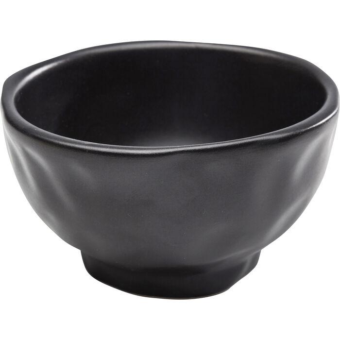 KARE 38061 Organic Činija, 15 cm, Crna