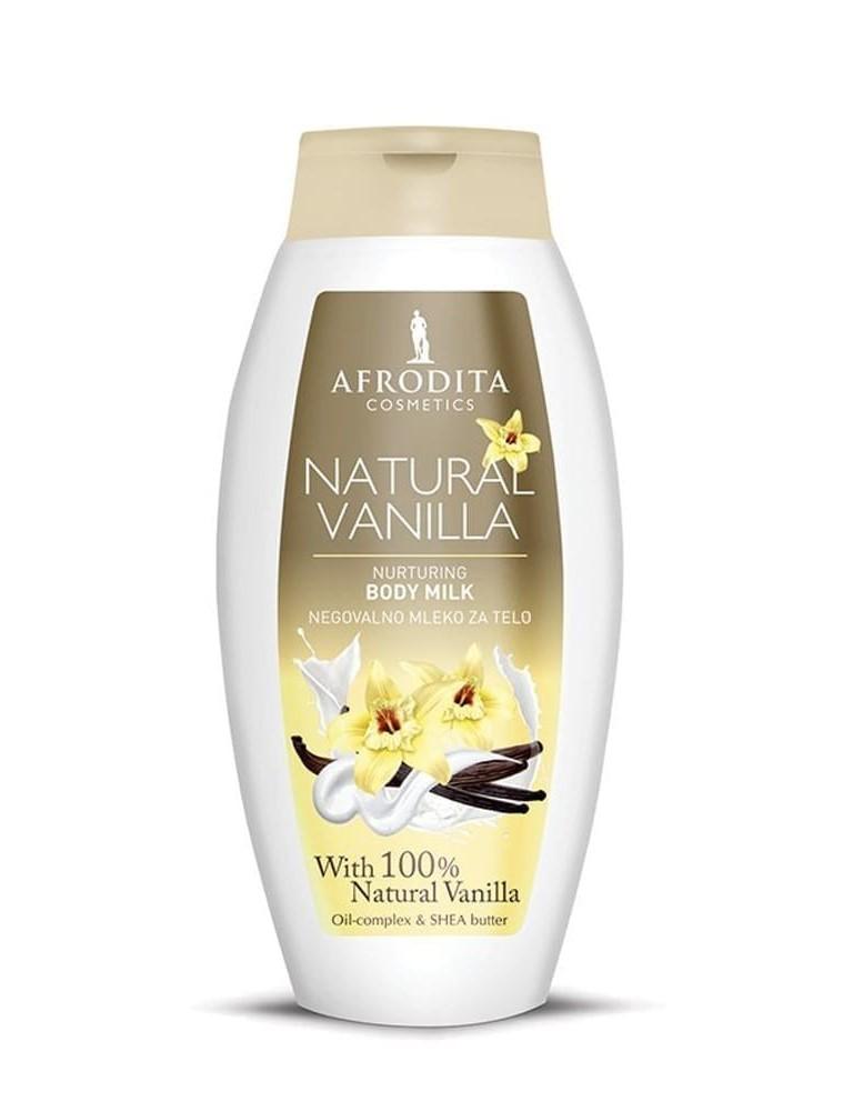 Afrodita Natural Vanillamleko za telo, 250ml