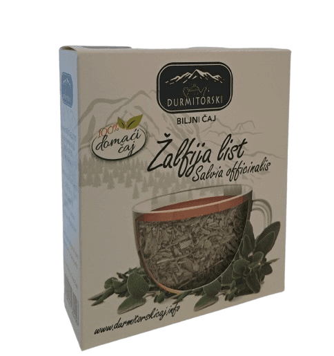 Durmitorski čaj Žalfija list, Rinfuz, 40g