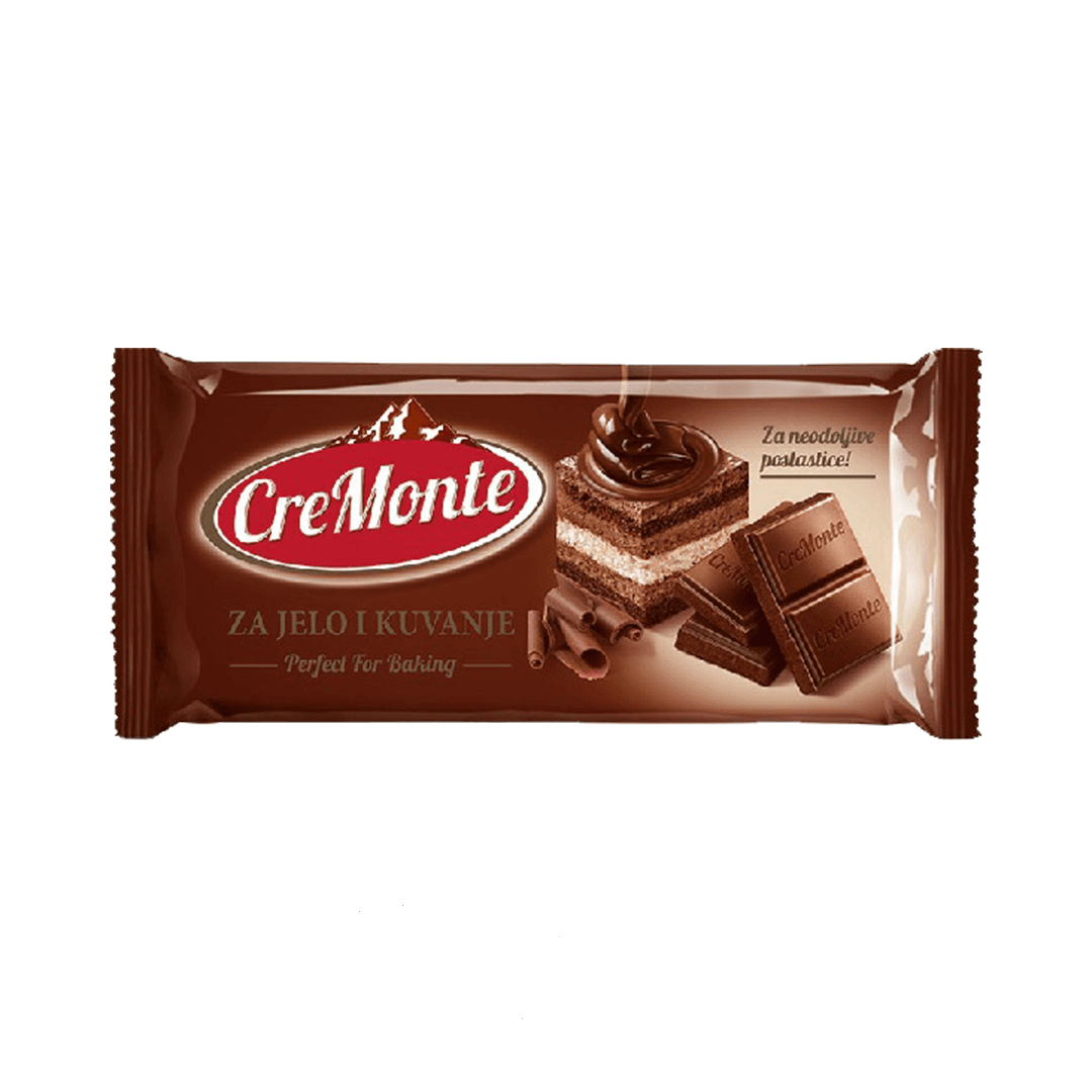 Selected image for FALKON MONTE Čokolada za kuvanje Cremonte Dark, 100g