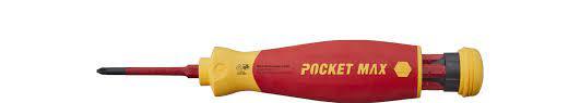 WIHA Multifunkcionalni izolovani odvijač PocketMax sa bitovima u dršci 45296