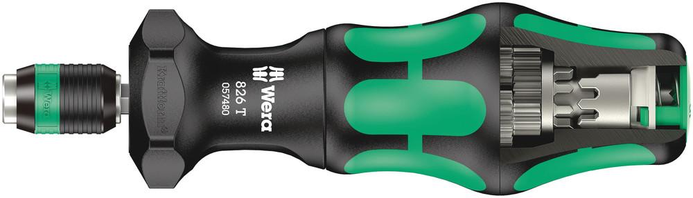 WERA Turbo Odvijač sa držačem za bitove 826 T Kraftform Rapidaptor 1/4" x 146 mm