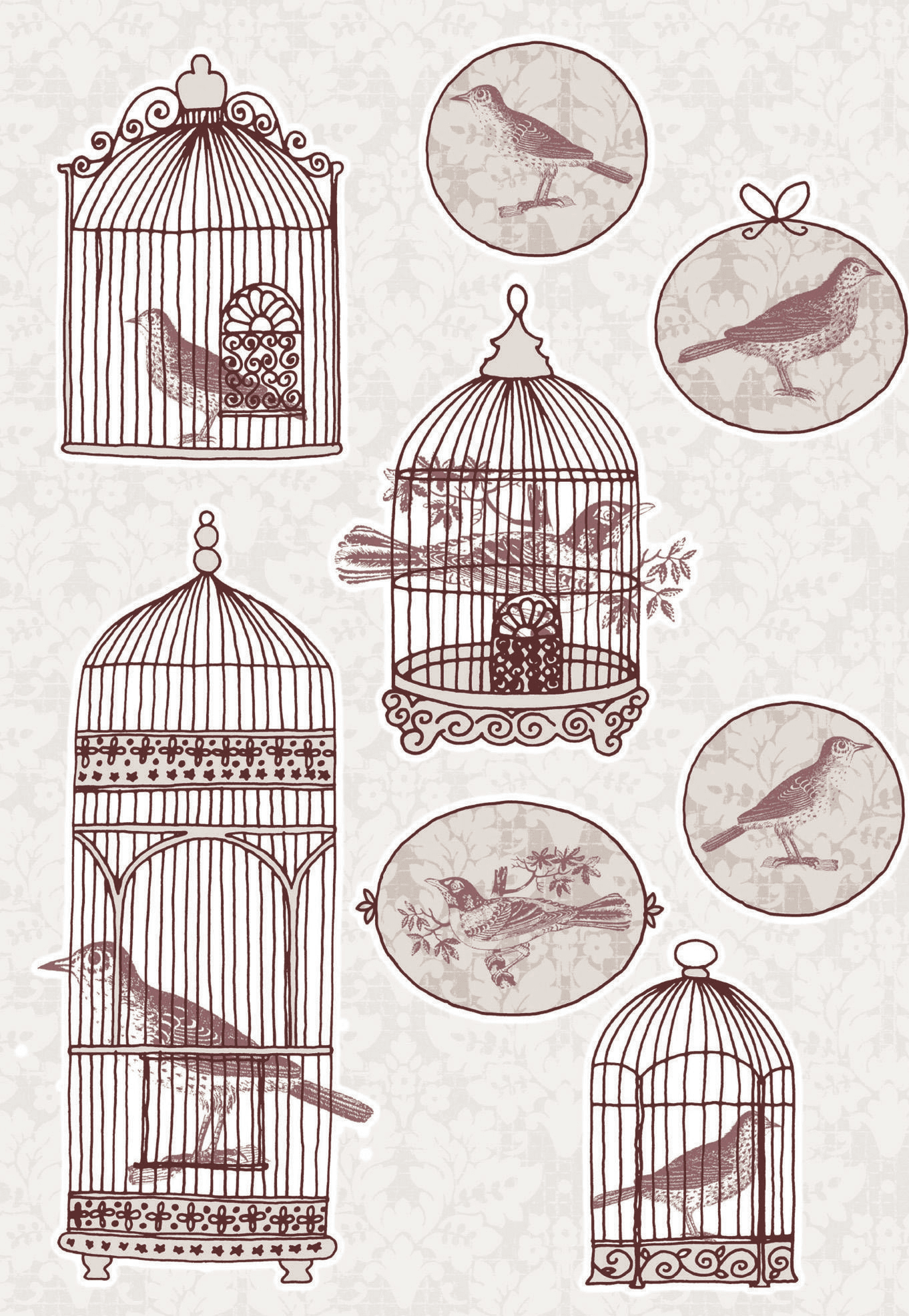 KOMAR Stikeri za zid - samolepljivi 19704, 50x70cm