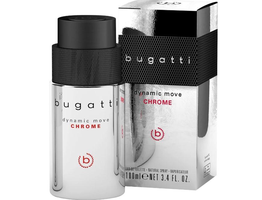 BUGATTI Toaletna voda za muškarce Dynamic Move Chrome edt, 100ml