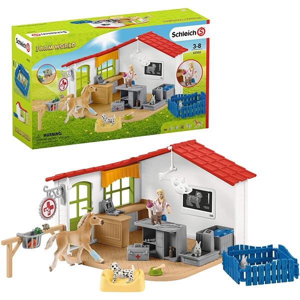 SCHLEICH Set figura Veterinarska stanica