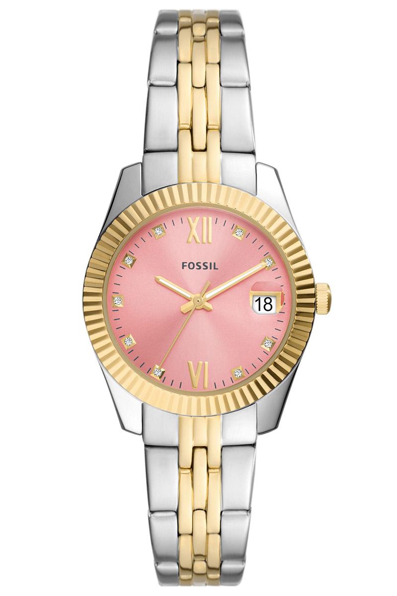 Fossil Ženski sat Scarlette, Srebrne boje