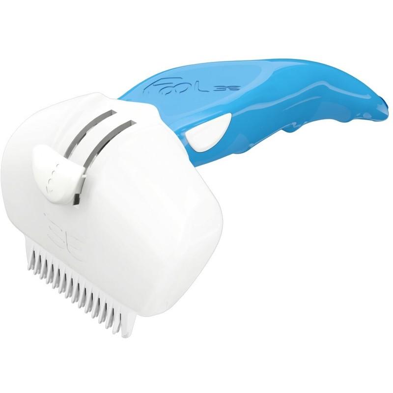 FOOLEE Easee Furminator za pse malih rasa, Plavi