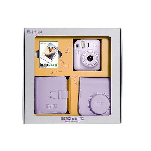 FUJIFILM Set Fotoaparat Instax Mini 12 + Album, Futrola i 10 filmova, Lavanda
