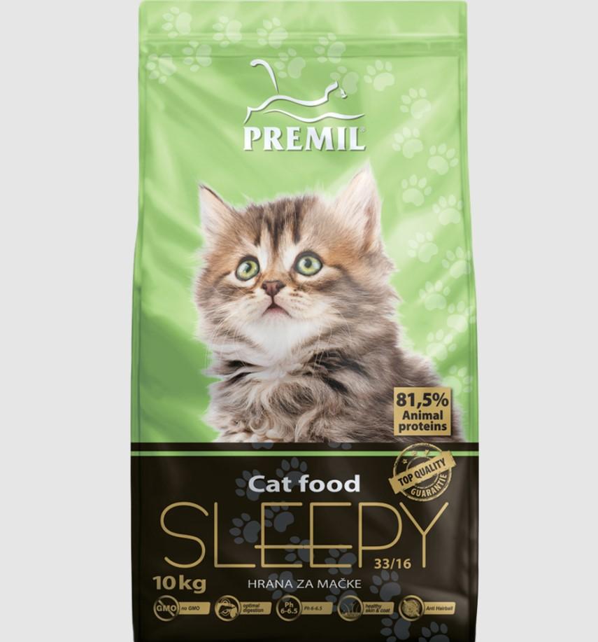 Selected image for PREMIL Sleepy Suva hrana za skotne i mačke u laktaciji, 10kg