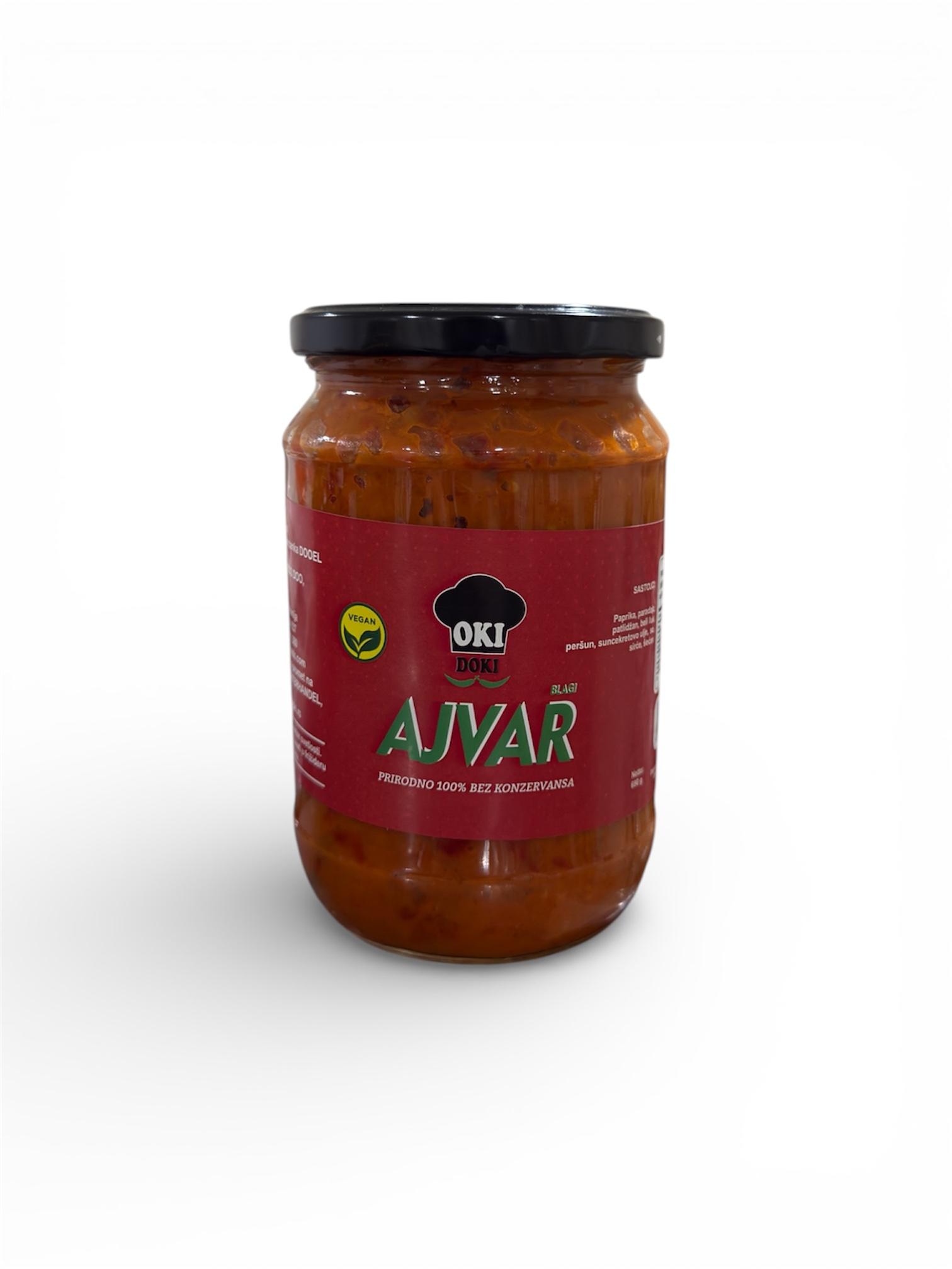 Oki Doki Ajvar blagi, 690 g