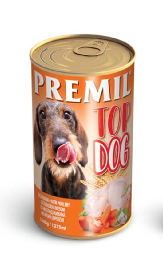 PREMIL Vlažna hrana za pse sa ukusom piletine, 1240g