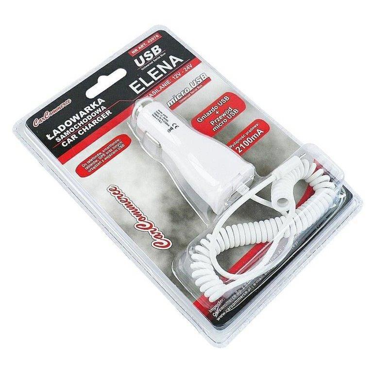 CCM Punjač Za Vozilo 12/24V, 2,1A  Sa Micro Usb Ulazom
