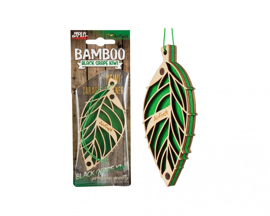 Airfresh Drveni miris Bamboo Crno grožđe i kivi