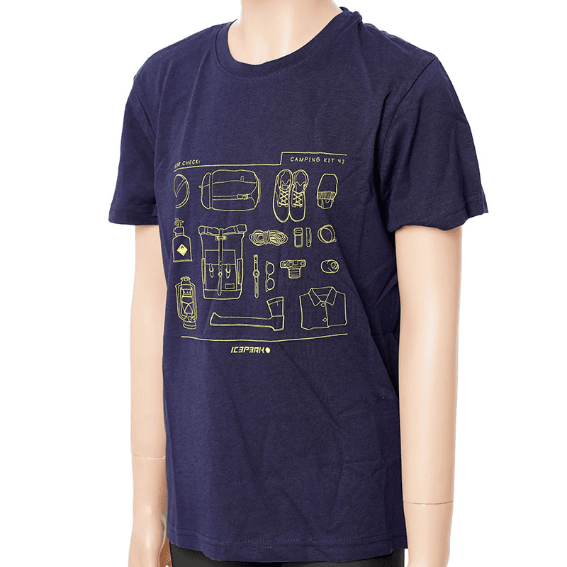 ICEPEAK Leadore JR Majica za dečake, Teget