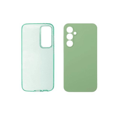 Just in case Set maski za mobilni telefon Samsung Galaxy S23 FE, 2 komada, Zelene