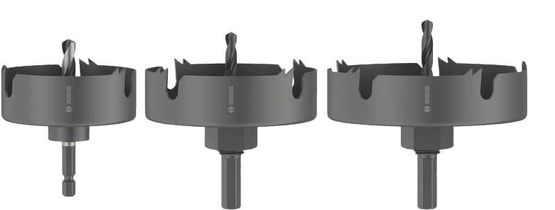 Bosch Set kruna za drvo/gips 2608594503, 3 komada