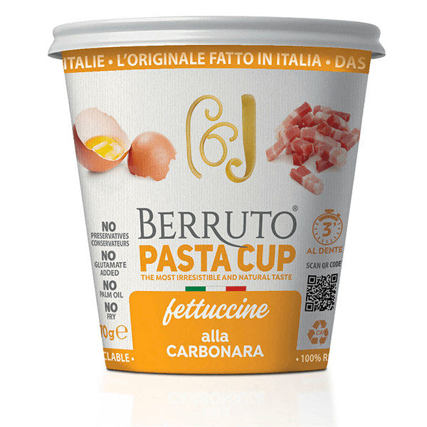 Selected image for PASTA BERRUTO Fettuccine Carbonara Pastacup 70g