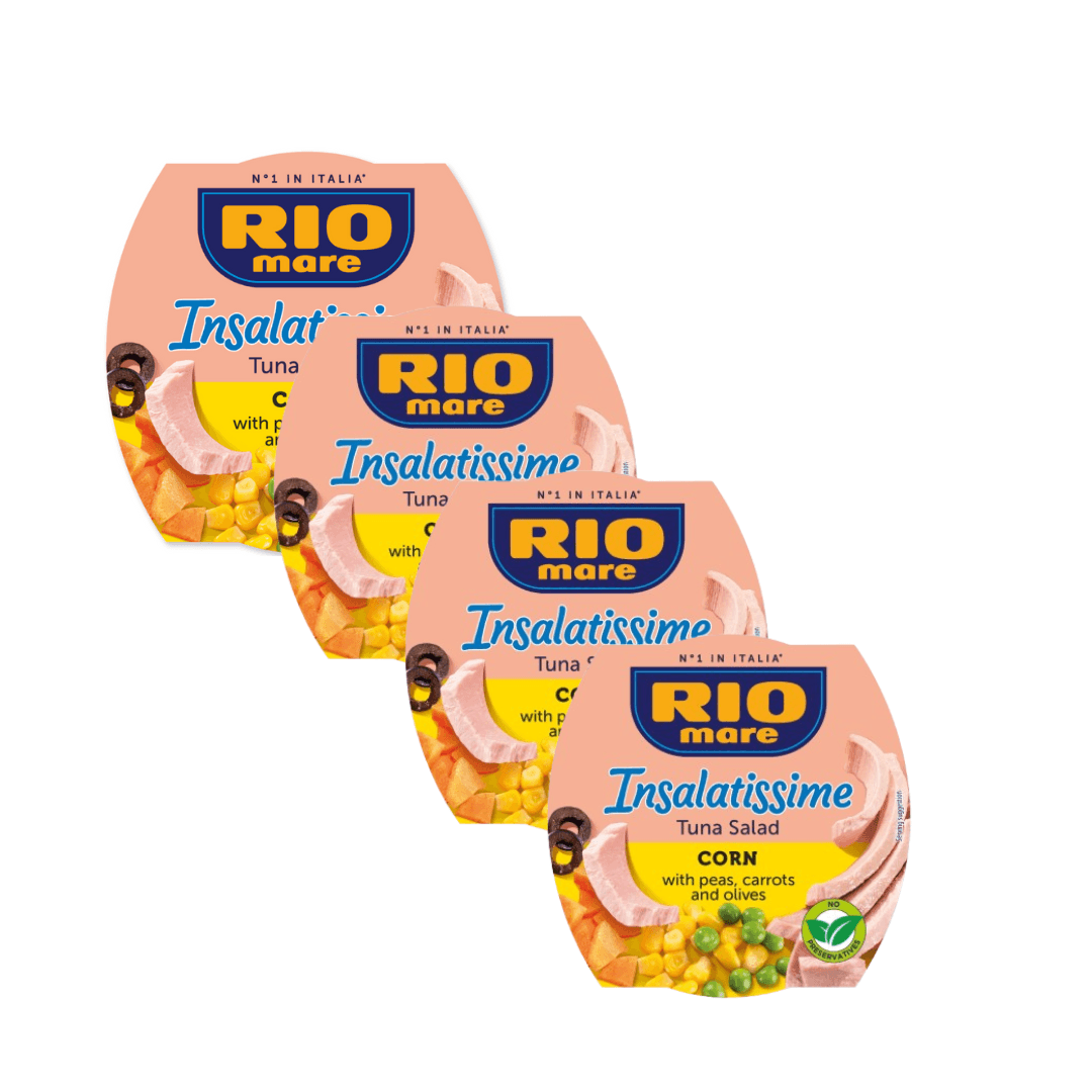 RIO MARE Tuna salata sa kukuruzom Insalatissime, 160g, 4 komada
