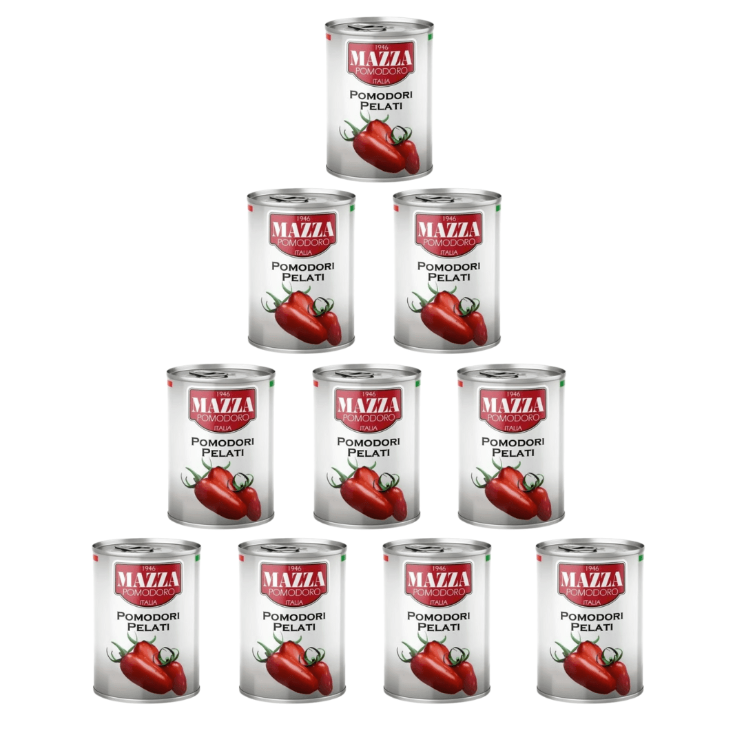 MAZZA Paradajz pelat, 400gr, 10 komada