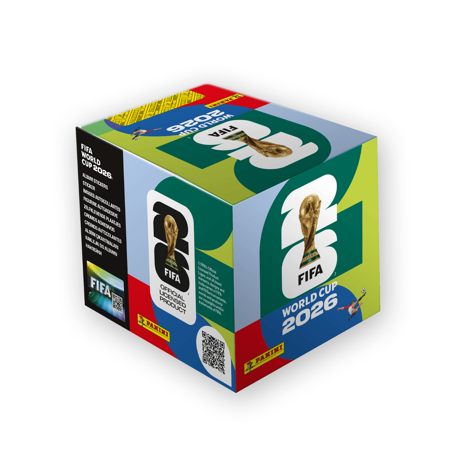 Panini Kutija sa sličicama FIFA World Cup 2026, 50 pakovanja, 350 sličica