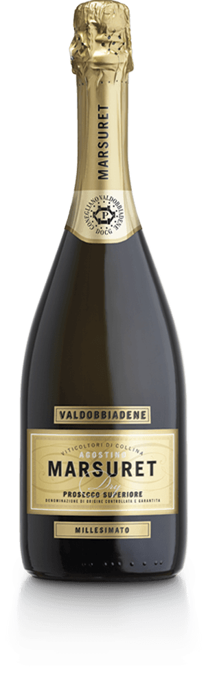 MARSURET Prosecco Millesimato Dry penušavo vino 0,75 l