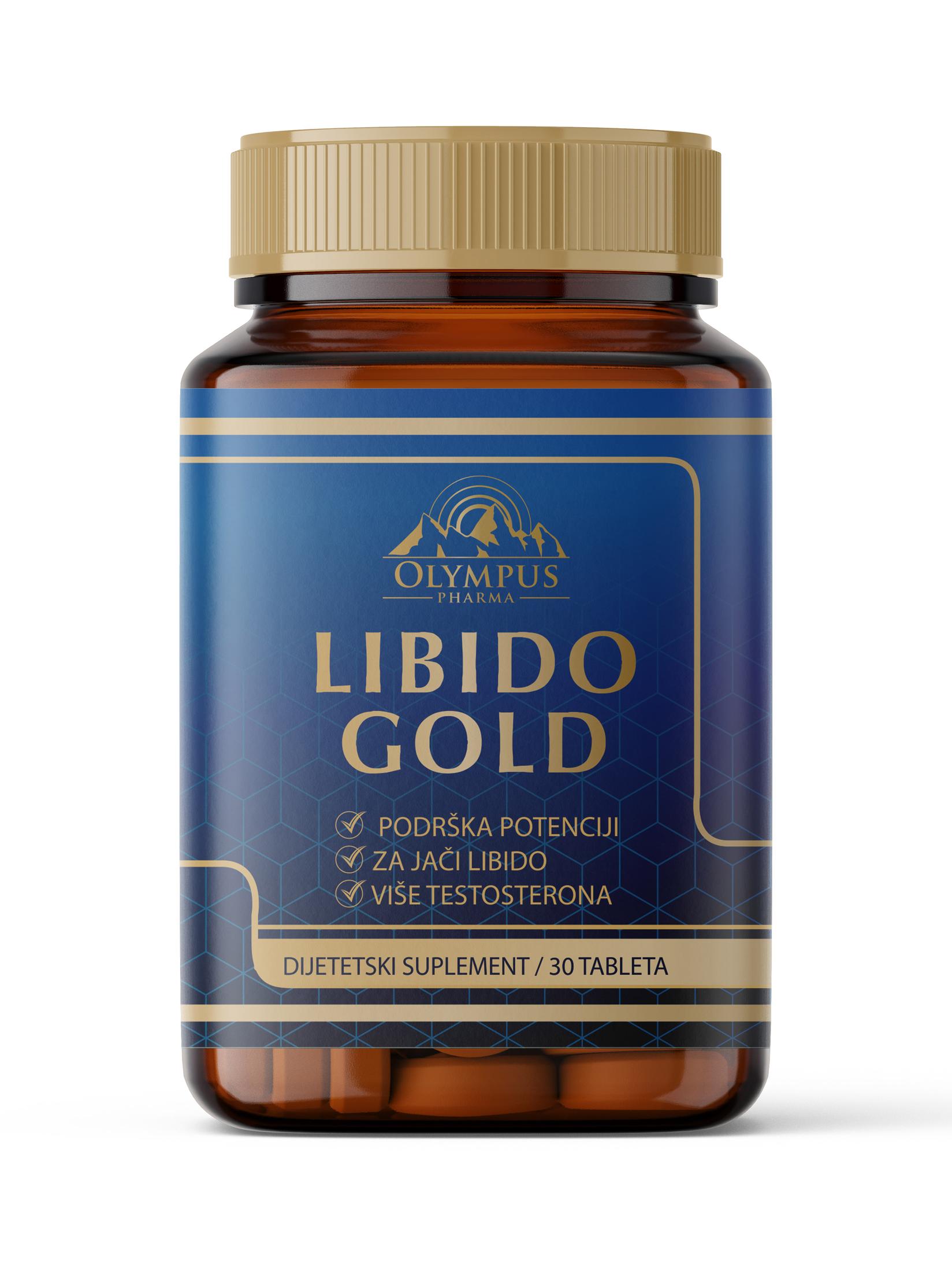 Olympus Pharma LIBIDO GOLD za muškarce, 30 tableta