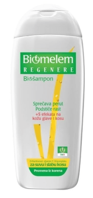 Biomelem Regenere Biošampon za kosu za sprečavanje peruti, 222ml