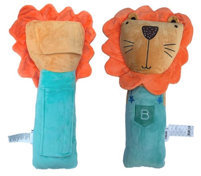 Jungle Jastuk za sigurnosni pojas za auto Tigar, Šareni