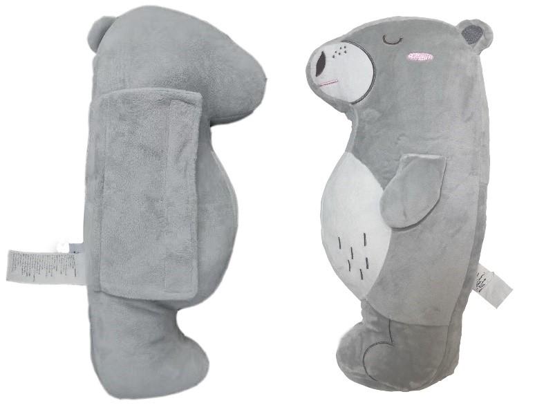 Jungle Jastuk za sigurnosni pojas za auto Meda, Sivi