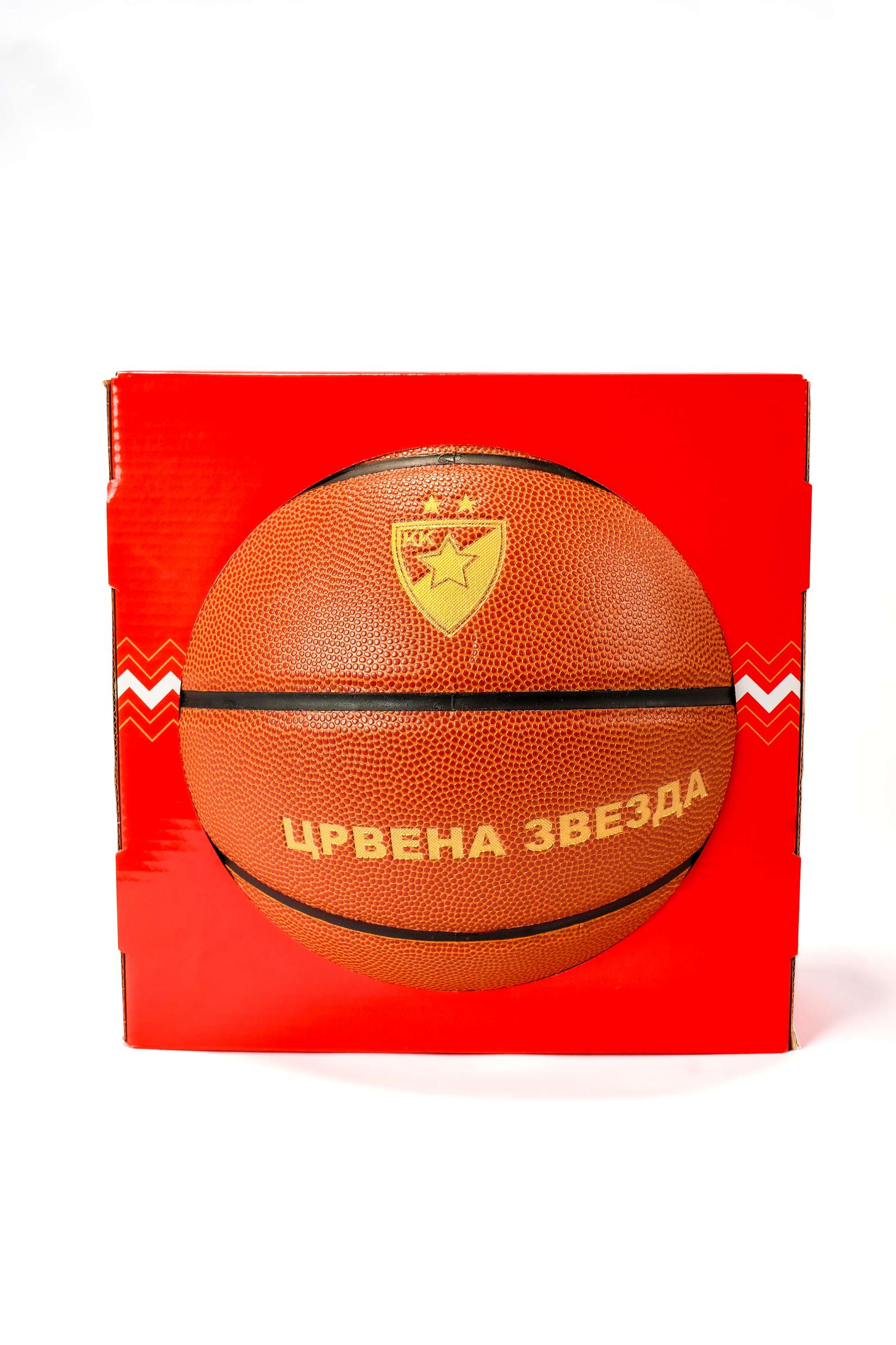 Red Star Košarkaška lopta sa kutijom CZ