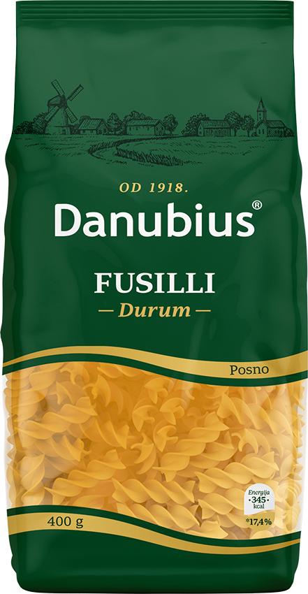 Selected image for DANUBIUS Testenina Fusilli 400g