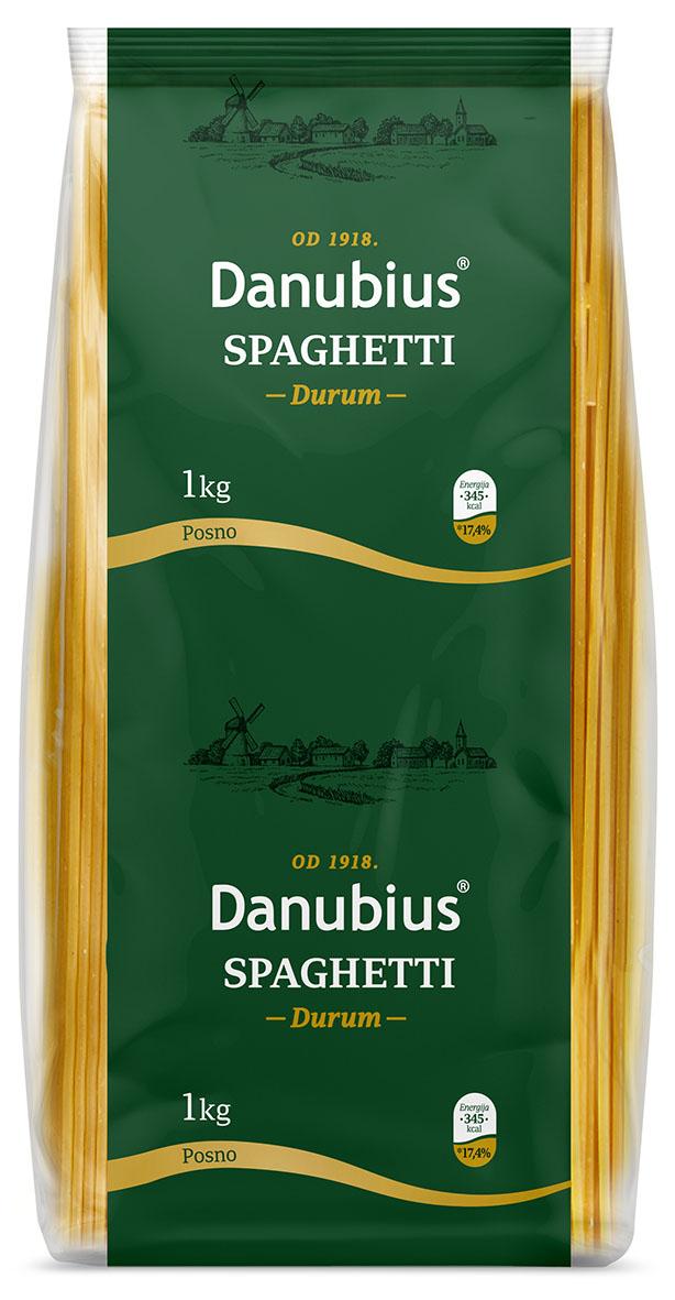 Selected image for DANUBIUS Testenina Spaghetti 1 kg
