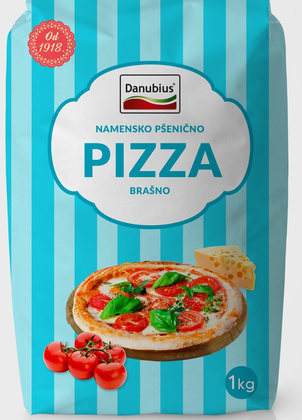 Selected image for DANUBIUS Namensko pšenično pizza brašno 1 kg