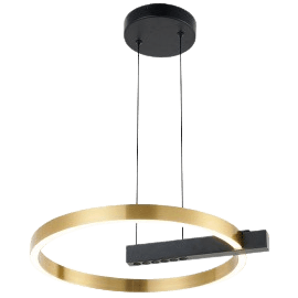 MITEA LIGHTING LED visilica M10957 24W, 3000K, Crna