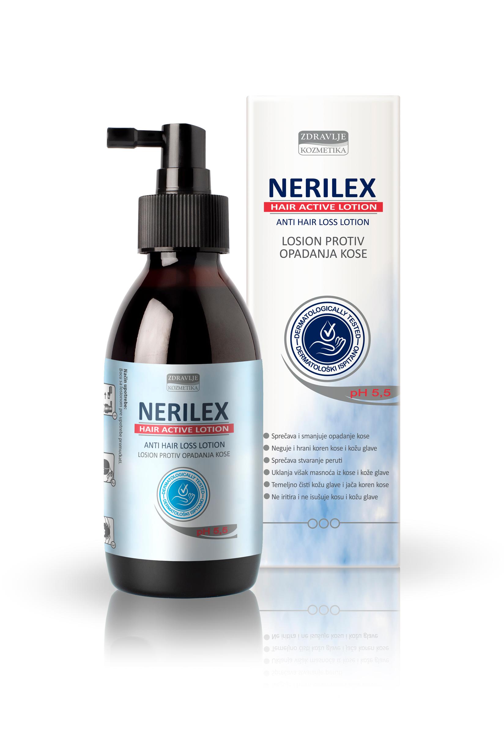 ZDRAVLJE KOZMETIKA Nerilex Losion protiv opadanja kose, 200 ml