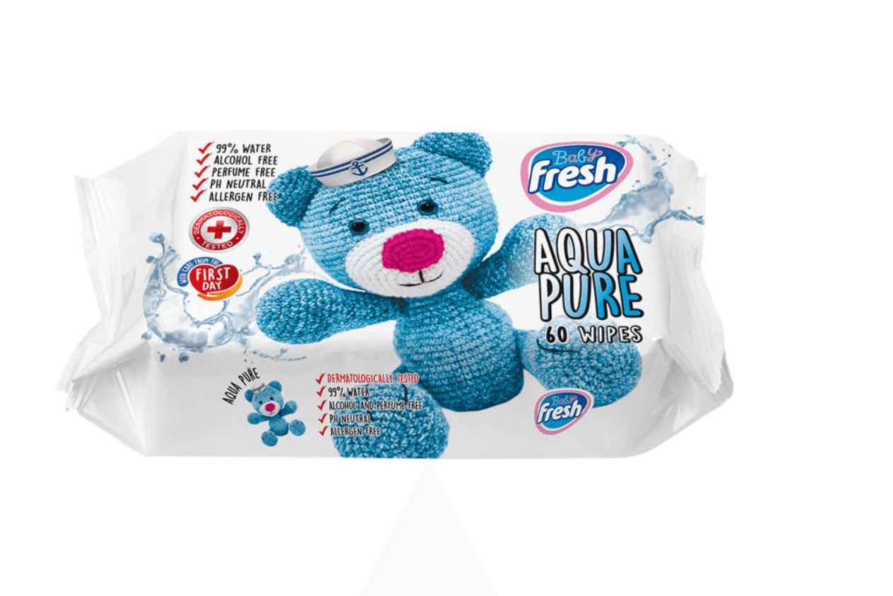 FRESH Vlažne maramice Baby Aqua Pure 60/1