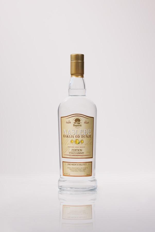 NASLEĐE Rakija od dunje Edition Exclusive, 700ml