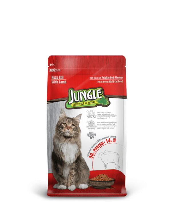 Jungle Hrana za odrasle mačke, Jagnjetina, 1.5 kg