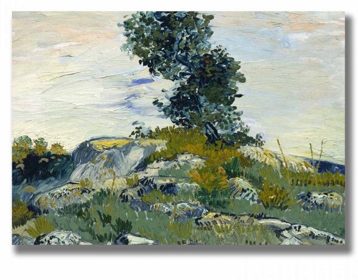 Wallity 70100VANGOGH019 Dekorativna slika, 70x100cm