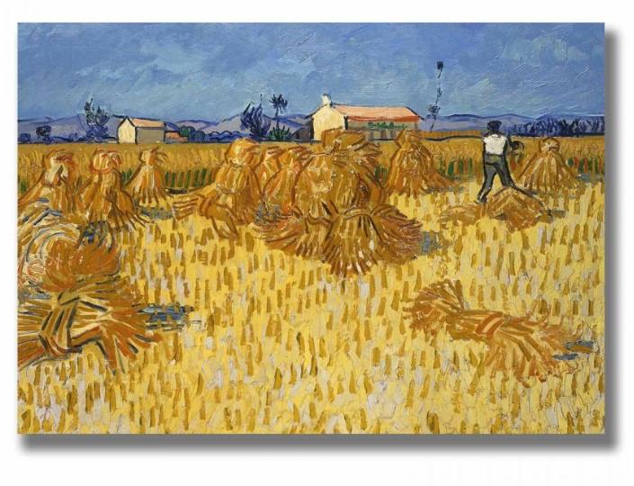 Wallity 70100VANGOGH046 Dekorativna slika, 70x100cm