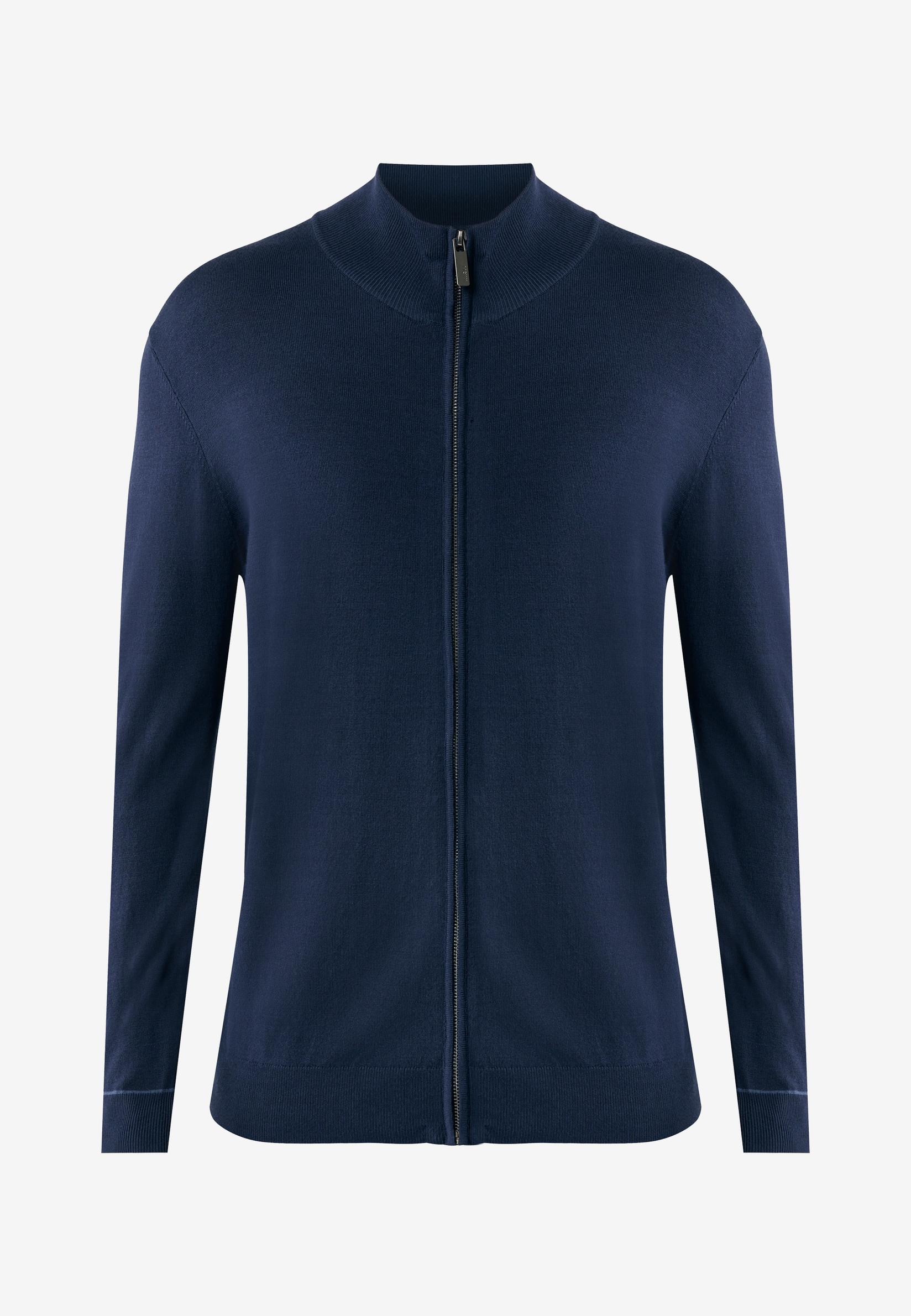 Mexx Muški kardigan sa rajsferšlusom, Tamnoplavi